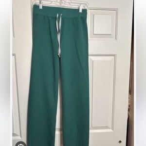 Figs Women's Wide Leg green petite Xs Pants Livingston style